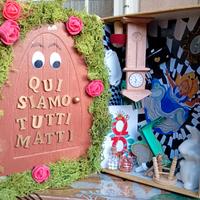 Libro scatola decorativo con Alice nel Paese....
