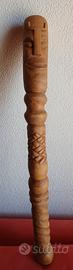 Bastone etnico in legno