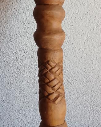 Bastone etnico in legno