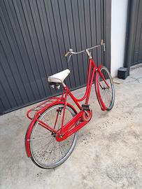 bicicletta da donna con freni a bacchetta 