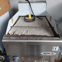 Fry Top elettrico rigato