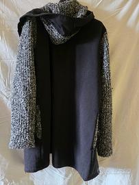 NOHOW Cappotto Uomo TG M – Made in Italy – Lana – 