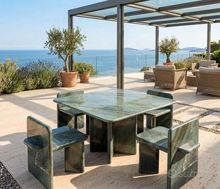Set da tavola in pietra naturale 