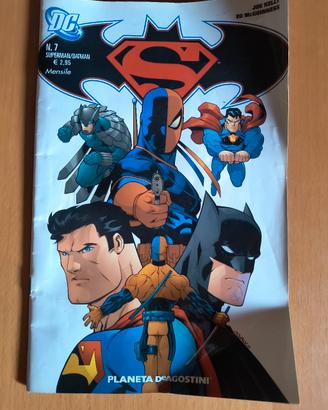 Fumetto Superman/Barman N.7 DC Planeta DeAgostini.