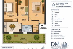 Bolzaneto quadrilocale con giardino