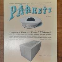 Libro parkett 42 lawrence weiner, rachel whiteread