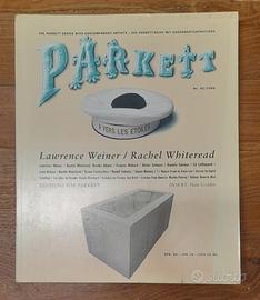 Libro parkett 42 lawrence weiner, rachel whiteread