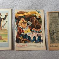 Lotto 3 quaderni scolastici antichi Sparafuoco