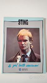 Spartito nuovo di Sting con poster
