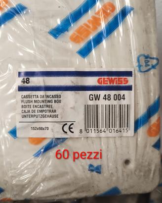 Cassette e centralini Gewiss 