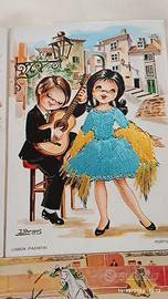 Cartoline ricamate da collezione