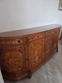 credenza legno massello