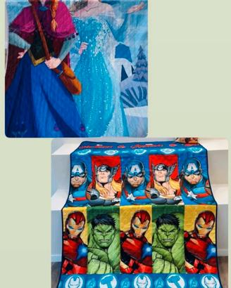 trapuntino Frozen e Advengers 