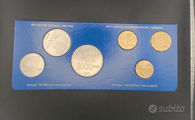 SET MONETE ARGENTINA '78 Coppa del Mondo FIFA - F