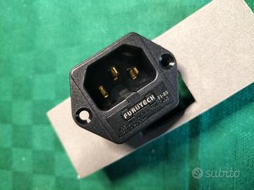 Presa IEC con fuse FURUTECH GOLD Hi-fi