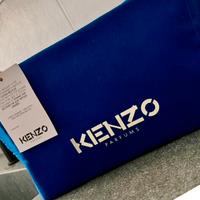 KENZO Trousse  da viaggio in cotone blu