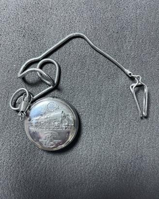 Orologio tasca ferrovie