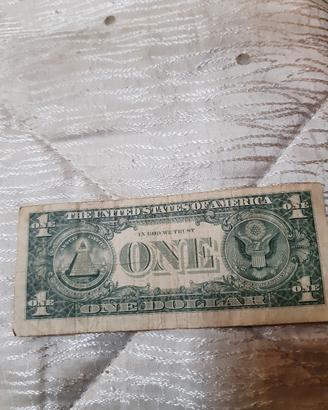 banconota da 1 dollaro. 