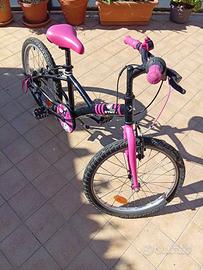 Bicicletta bambina btwin 20 pollici