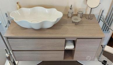 ARREDO BAGNO SMART 121 LEGNO NOBILITATO K005