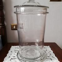 Vaso in vetro porta caramelle