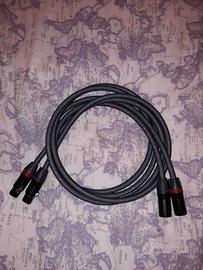 Cavi SUPRA EFF-I terminati XLR Neutrik-  2 x 1,5 m