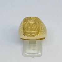 ANELLO UOMO ORO 18KT GR 22.50 CON SIGILLO