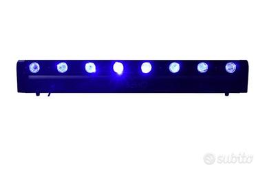 Barra a led beam motorizzata Algam 8 LED RGBW 810W