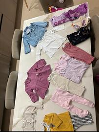 Set primavera bimba 6-9 mesi