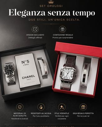 Coppia di orologi 