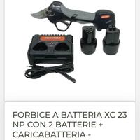 Forbici a  batteria Valgargen