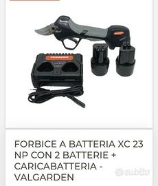 Forbici a  batteria Valgargen