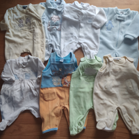Tutine/completi ciniglia/cotone/pile varie misure