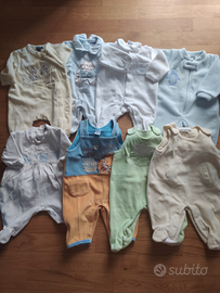 Tutine/completi ciniglia/cotone/pile varie misure
