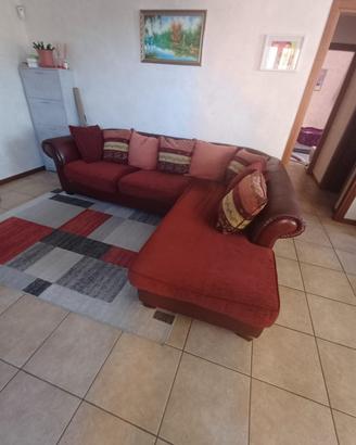 Divano 5 posti angolare