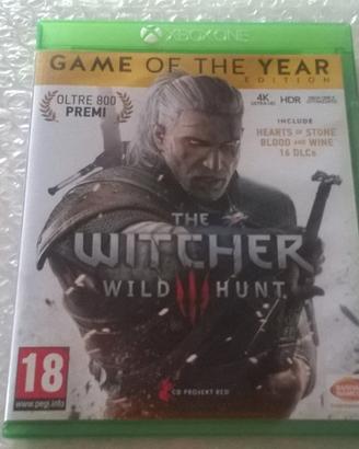 Xbox One The Witcher 3 Game of The Year Edition