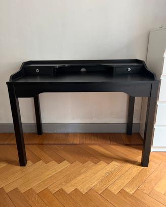 Scrivania Ikea nera 110x60x85