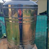 bidone acciaio inox Sansone 50L.