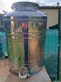 bidone acciaio inox Sansone 50L.