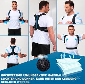 correttore posturale per la schiena 