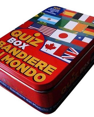 Quiz Box "Bandiere del Mondo" - Impara le nazioni