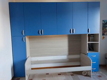 Cameretta armadio a ponte