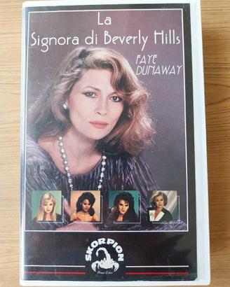 Vhs LA SIGNORA DI BEVERLY HILLS Faye Dunaway 1986
