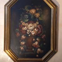 Quadro antico/vintage Natura Morta Floreale