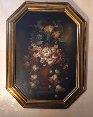 Quadro antico/vintage Natura Morta Floreale