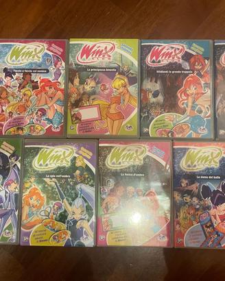 DVD Winx stagione completa.