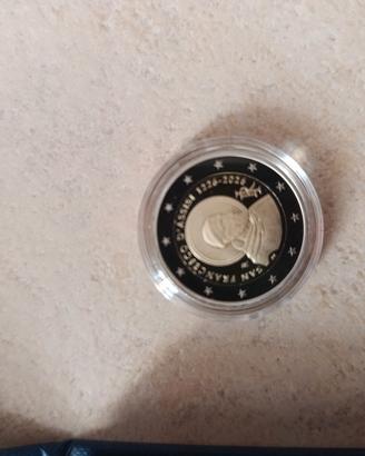 Moneta Proof 2 euro San Francesco d'Assisi  