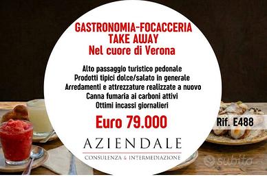 Attività / Licenza di 40 m² con 1 locale a Verona