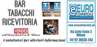 425/19 TABACCHI RICEVITORIA di 150 mq zona Segrate