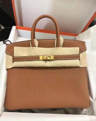 Borsa Hermès Birkin 30 Gold originale